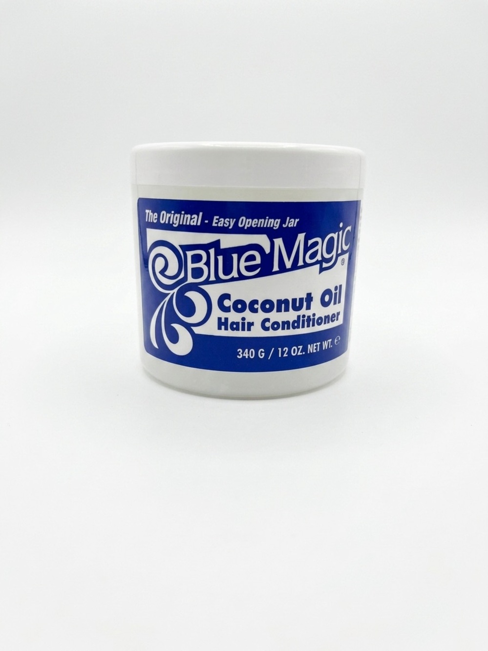Coconut Oil Hair Conditioner - White & Blue